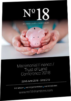 Matrimonial Finance / Trust of Land Conference 2018 Image