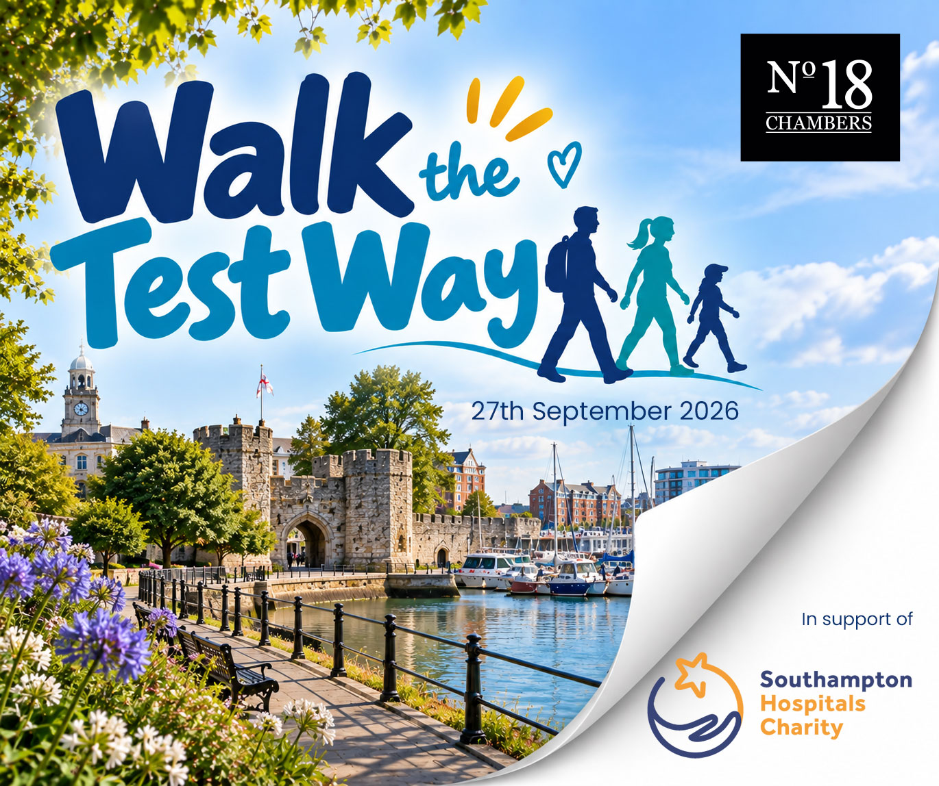 Walk the Test Way for Southampton Hospitals Charity